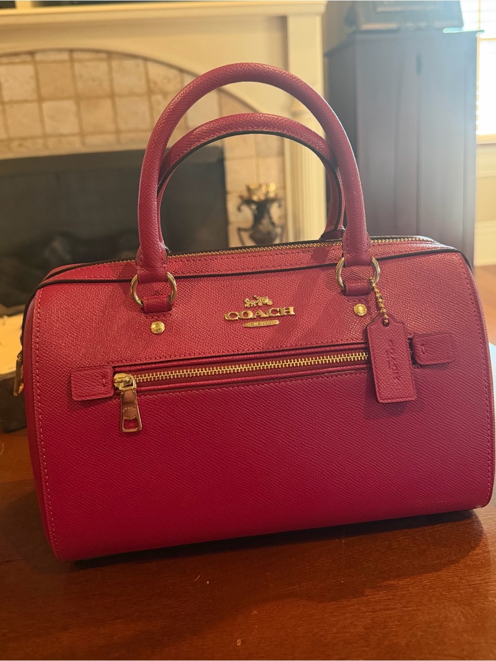 Coach Hot Pink Rowan